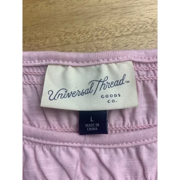 Universal Thread Womens Light Pink Sleeveless Smocked Bodice Maxi Dress Large - Picture 10 of 12